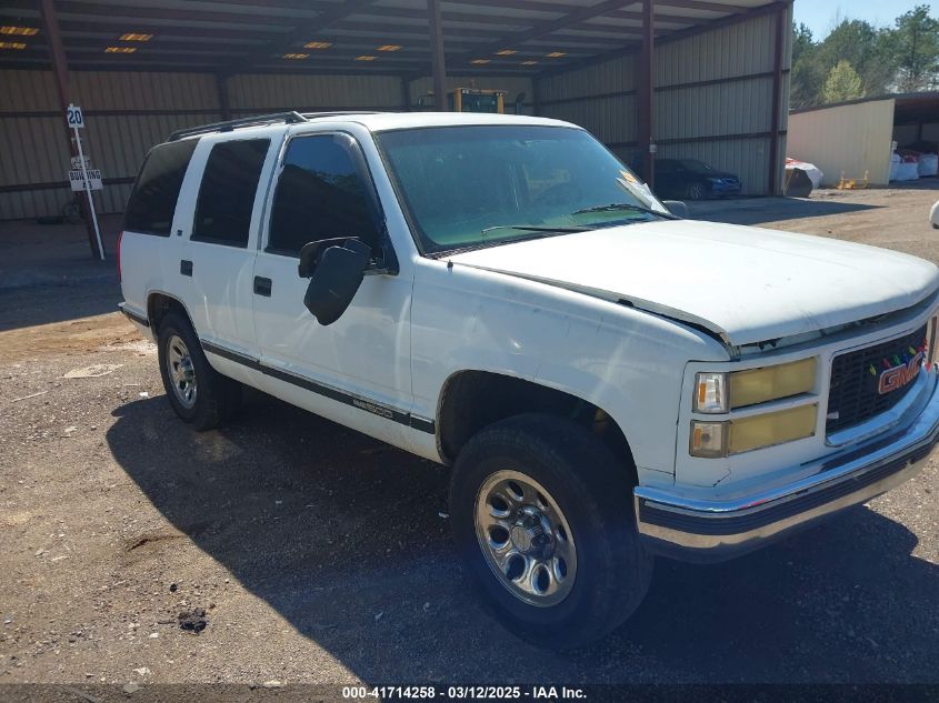 1997 GMC Yukon Sle VIN: 1GKEK13R3VJ724514 Lot: 41714258