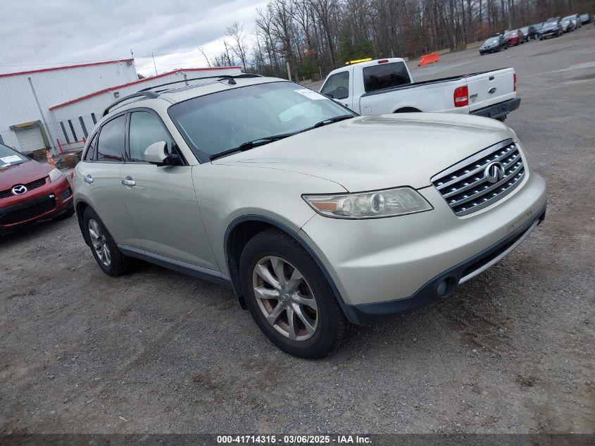 2008 Infiniti Fx35 VIN: JNRAS08W08X203724 Lot: 41714315