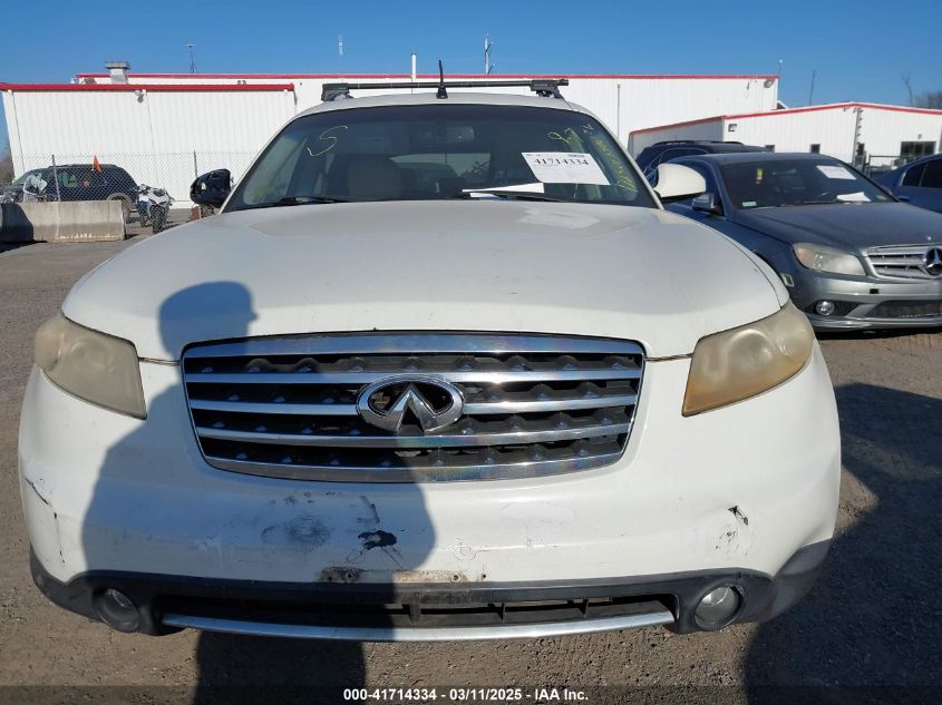 2006 Infiniti Fx35 VIN: JNRAS08W36X204847 Lot: 41714334