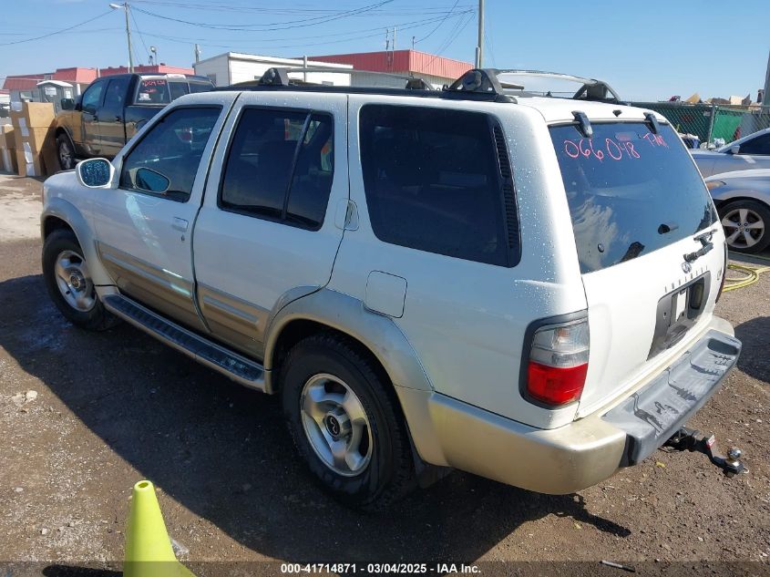 1999 Infiniti Qx4 VIN: JNRAR07Y8XW066048 Lot: 41714871