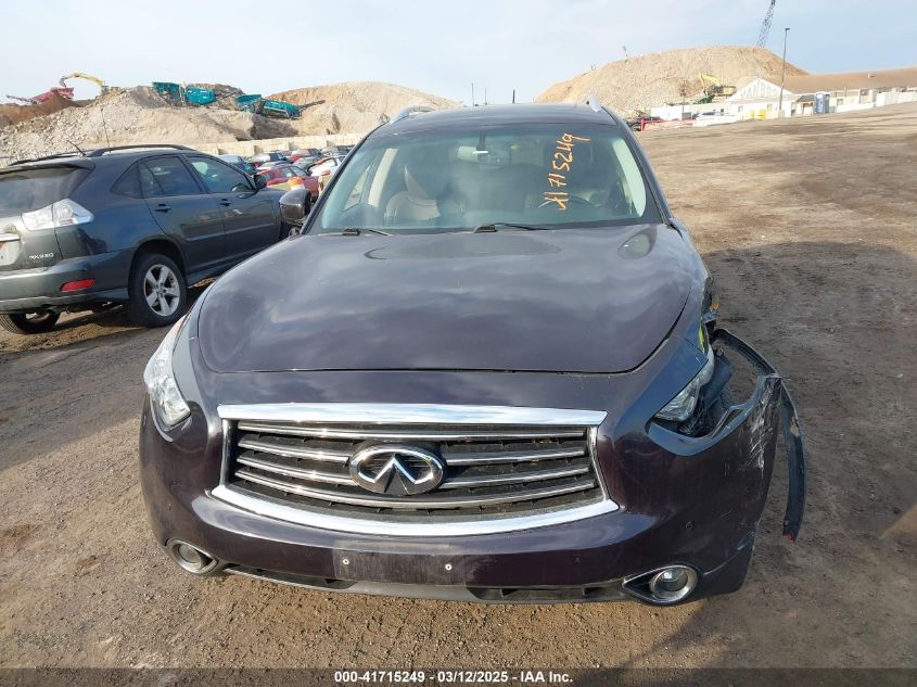 2012 Infiniti Fx35 VIN: JN8AS1MW8CM155593 Lot: 41715249