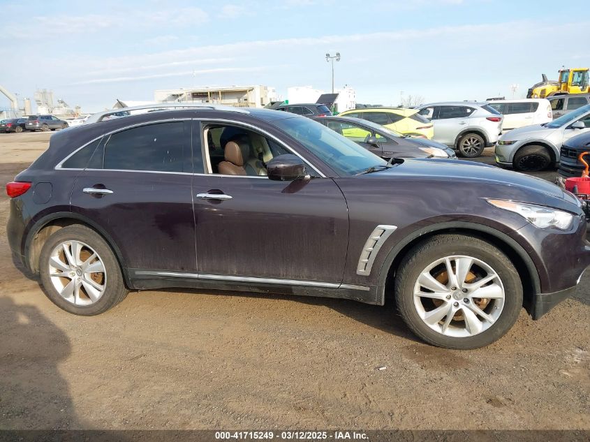 2012 Infiniti Fx35 VIN: JN8AS1MW8CM155593 Lot: 41715249