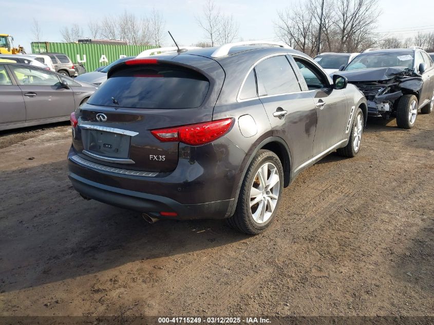 2012 Infiniti Fx35 VIN: JN8AS1MW8CM155593 Lot: 41715249