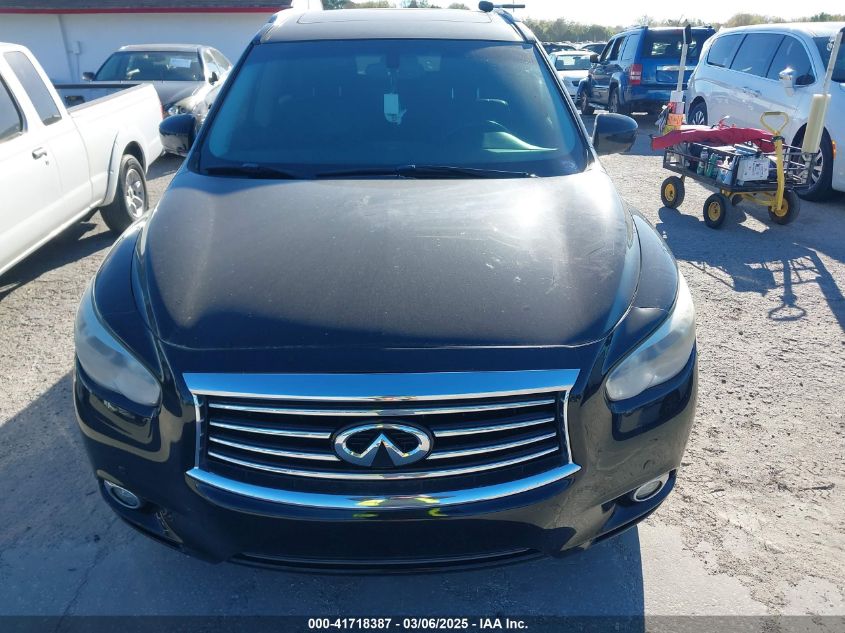 2013 Infiniti Jx35 VIN: 5N1AL0MNXDC300940 Lot: 41718387