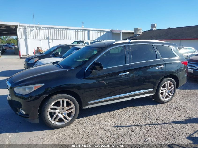 2013 Infiniti Jx35 VIN: 5N1AL0MNXDC300940 Lot: 41718387