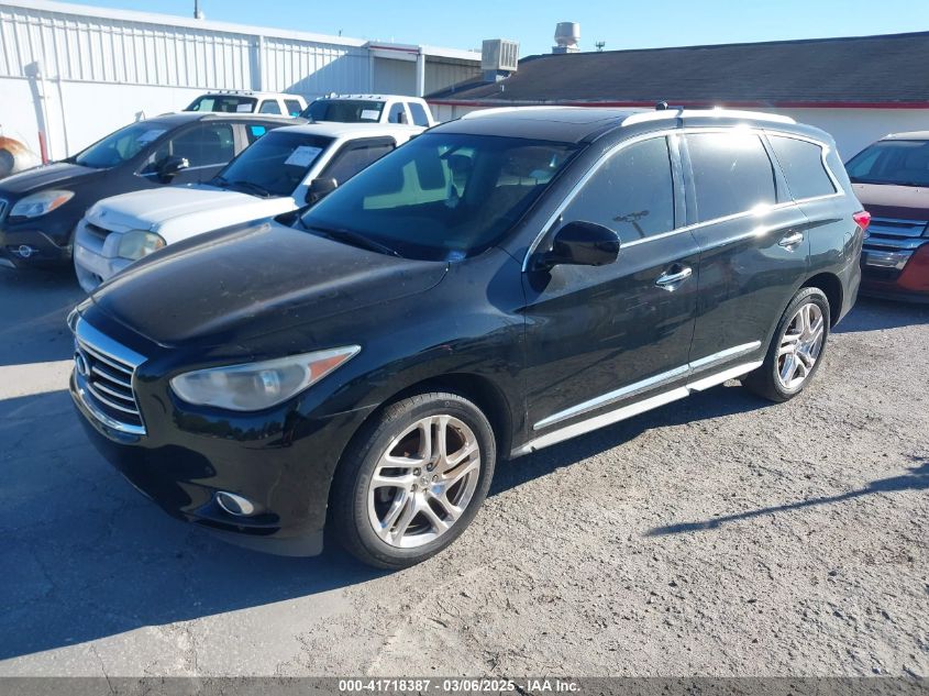 2013 Infiniti Jx35 VIN: 5N1AL0MNXDC300940 Lot: 41718387