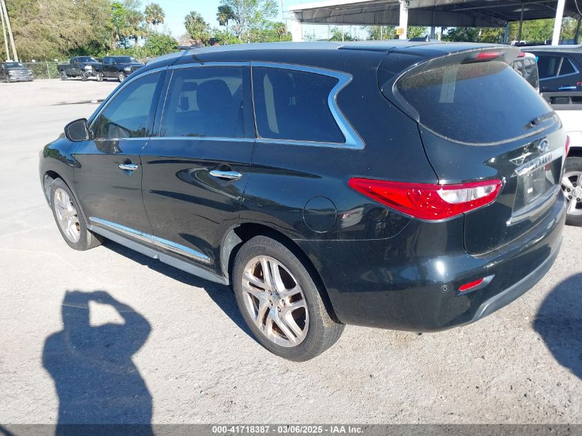 2013 Infiniti Jx35 VIN: 5N1AL0MNXDC300940 Lot: 41718387