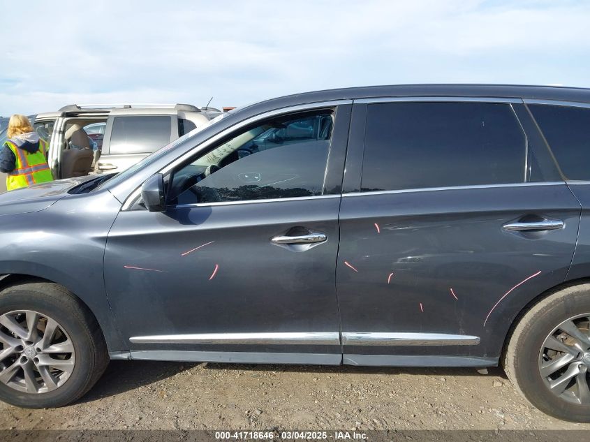 2013 Infiniti Jx35 VIN: 5N1AL0MN1DC319201 Lot: 41718646