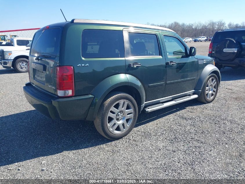 2010 Dodge Nitro Se VIN: 1D4PU2GK4AW144948 Lot: 41718661