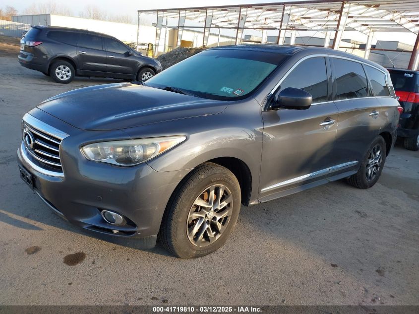 2013 Infiniti Jx35 VIN: 5N1AL0MM2DC309476 Lot: 41719810