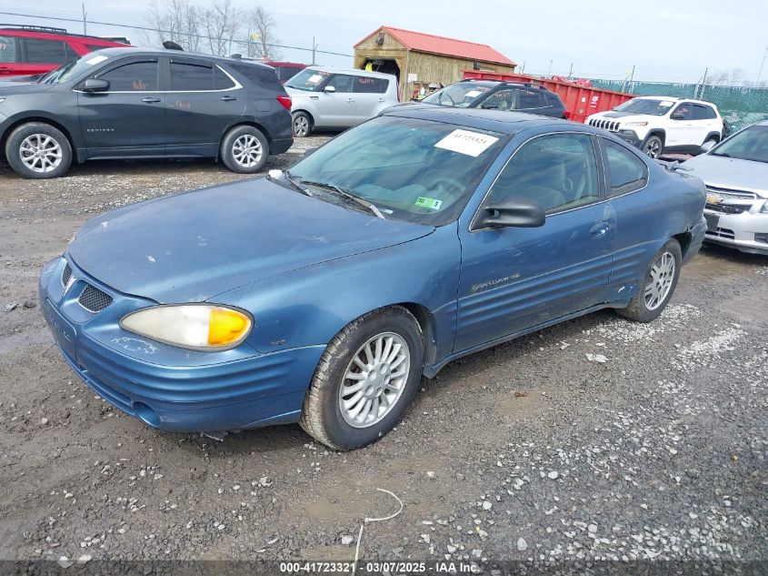 1999 Pontiac Grand Am Se2 VIN: 1G2NE12E6XM816997 Lot: 41723321