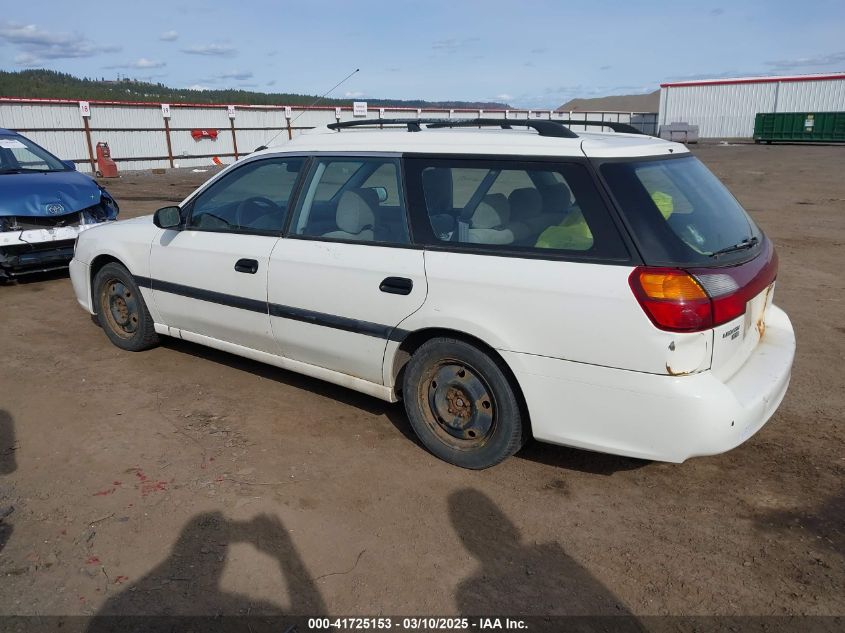 2000 Subaru Legacy L VIN: 4S3BH6359Y7309156 Lot: 41725153