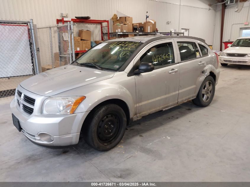 2009 Dodge Caliber Sxt VIN: 1B3HB48AX9D184517 Lot: 41726671