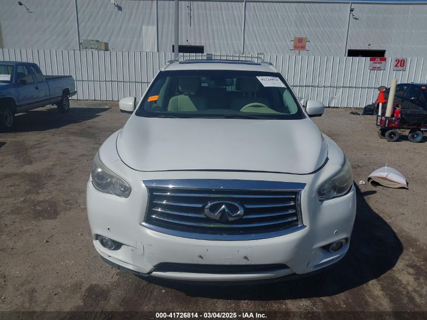 2013 Infiniti Jx35 VIN: 5N1AL0MM9DC347285 Lot: 41726814