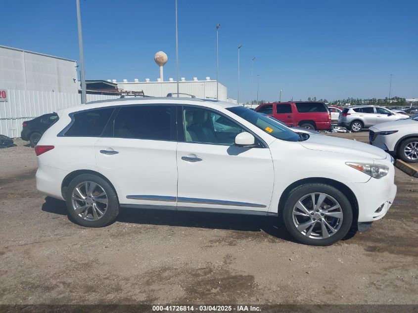 2013 Infiniti Jx35 VIN: 5N1AL0MM9DC347285 Lot: 41726814