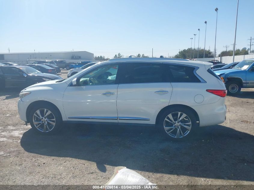 2013 Infiniti Jx35 VIN: 5N1AL0MM9DC347285 Lot: 41726814