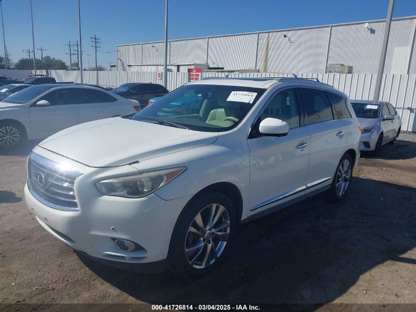 2013 Infiniti Jx35 VIN: 5N1AL0MM9DC347285 Lot: 41726814