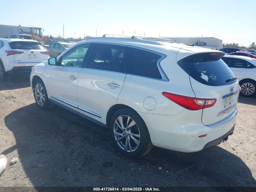 2013 Infiniti Jx35 VIN: 5N1AL0MM9DC347285 Lot: 41726814