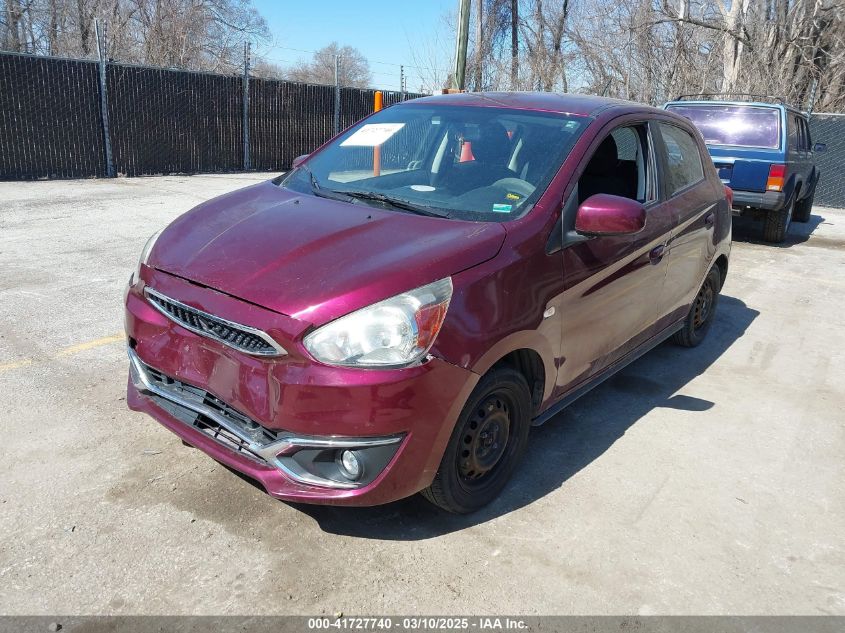 2017 Mitsubishi Mirage Es VIN: ML32A3HJXHH004240 Lot: 41727740