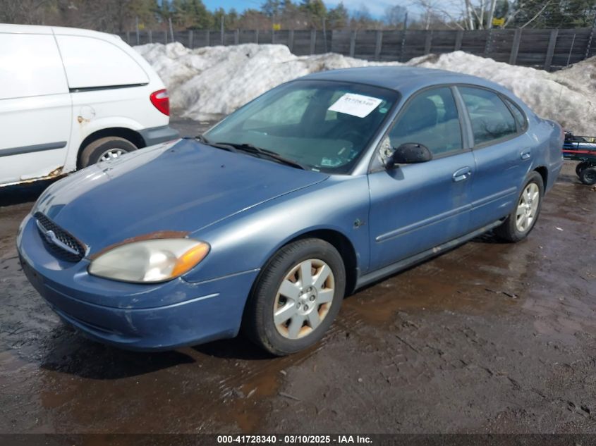 2000 Ford Taurus Lx VIN: 1FAFP5222YG140786 Lot: 41728340