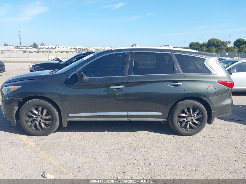 2013 Infiniti Jx35 VIN: 5N1AL0MM6DC336731 Lot: 41730236