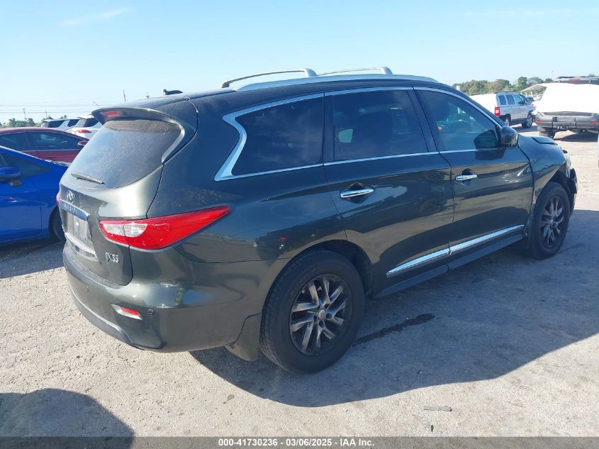 2013 Infiniti Jx35 VIN: 5N1AL0MM6DC336731 Lot: 41730236