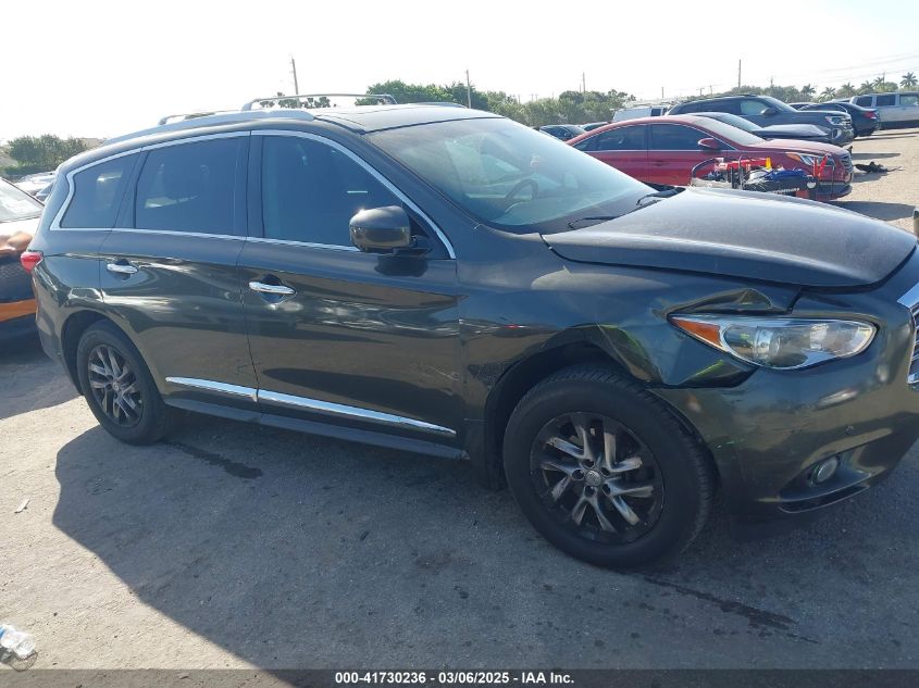 2013 Infiniti Jx35 VIN: 5N1AL0MM6DC336731 Lot: 41730236