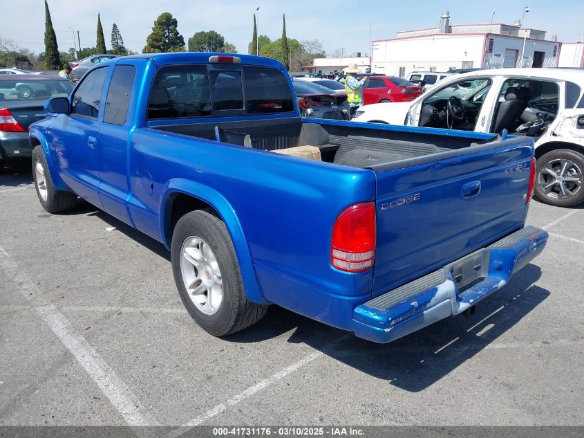 2000 Dodge Dakota Sport VIN: 1B7GL22Z6YS776842 Lot: 41731176