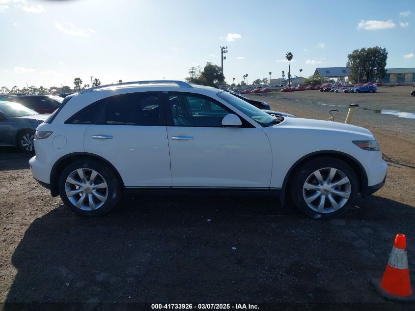 2005 Infiniti Fx35 VIN: JNRAS08U55X103127 Lot: 41733926