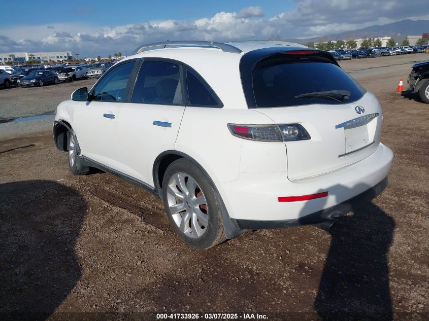 2005 Infiniti Fx35 VIN: JNRAS08U55X103127 Lot: 41733926