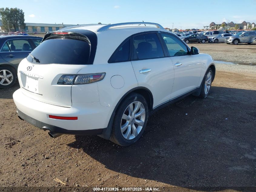 2005 Infiniti Fx35 VIN: JNRAS08U55X103127 Lot: 41733926