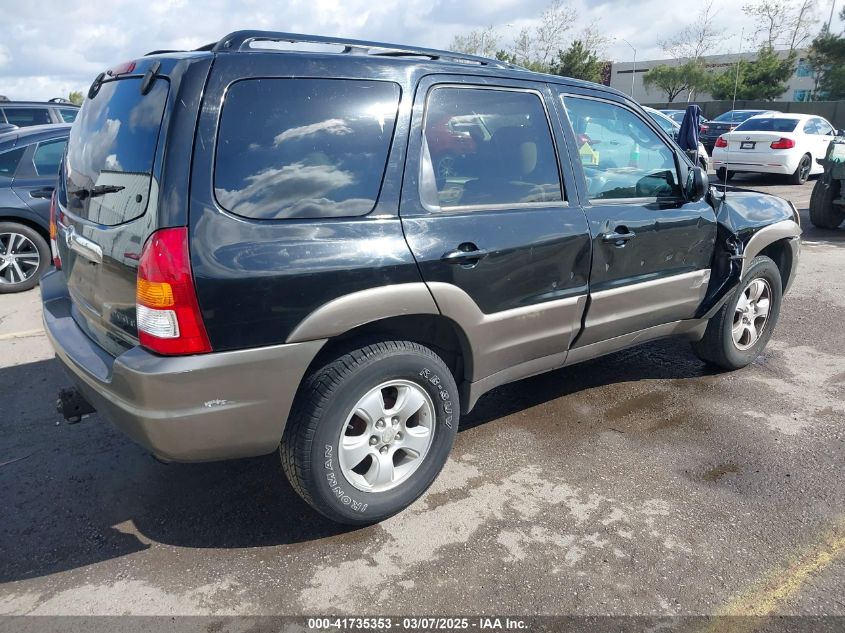 2004 Mazda Tribute Lx V6 VIN: 4F2CZ941X4KM29568 Lot: 41735353