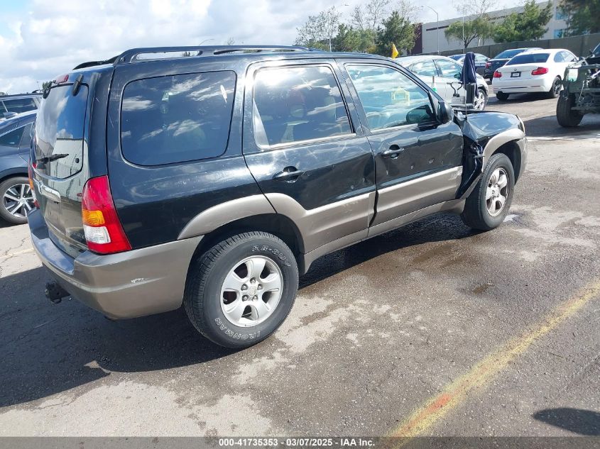 2004 Mazda Tribute Lx V6 VIN: 4F2CZ941X4KM29568 Lot: 41735353