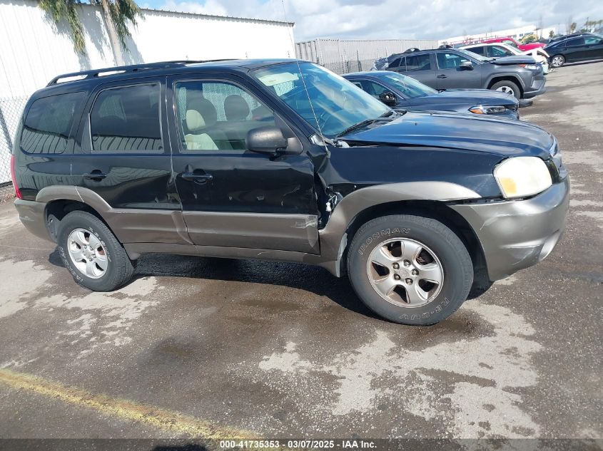 2004 Mazda Tribute Lx V6 VIN: 4F2CZ941X4KM29568 Lot: 41735353