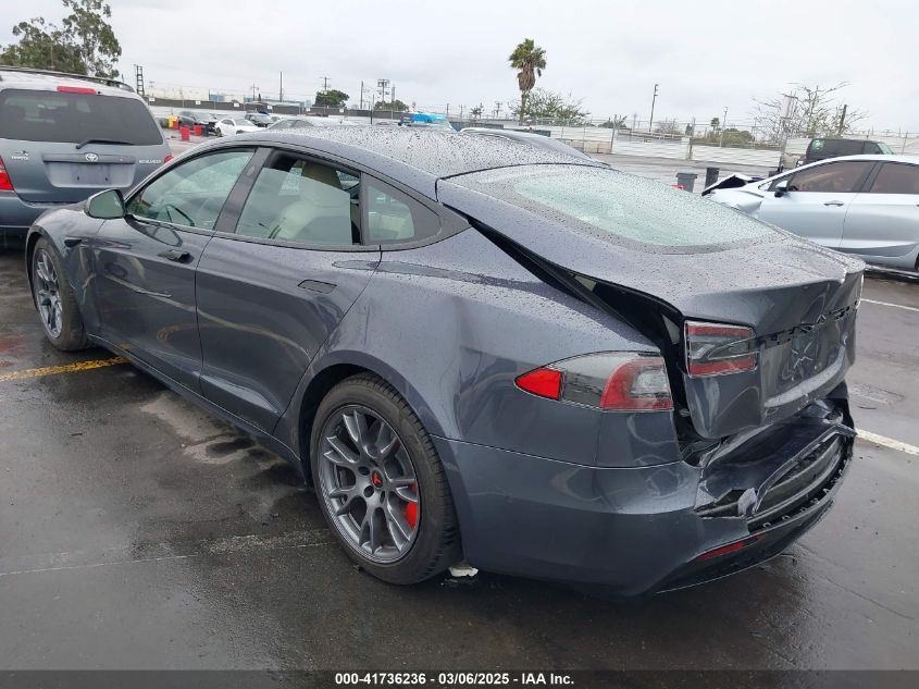 2022 Tesla Model S Dual Motor All-Wheel Drive VIN: 5YJSA1E52NF459460 Lot: 41736236