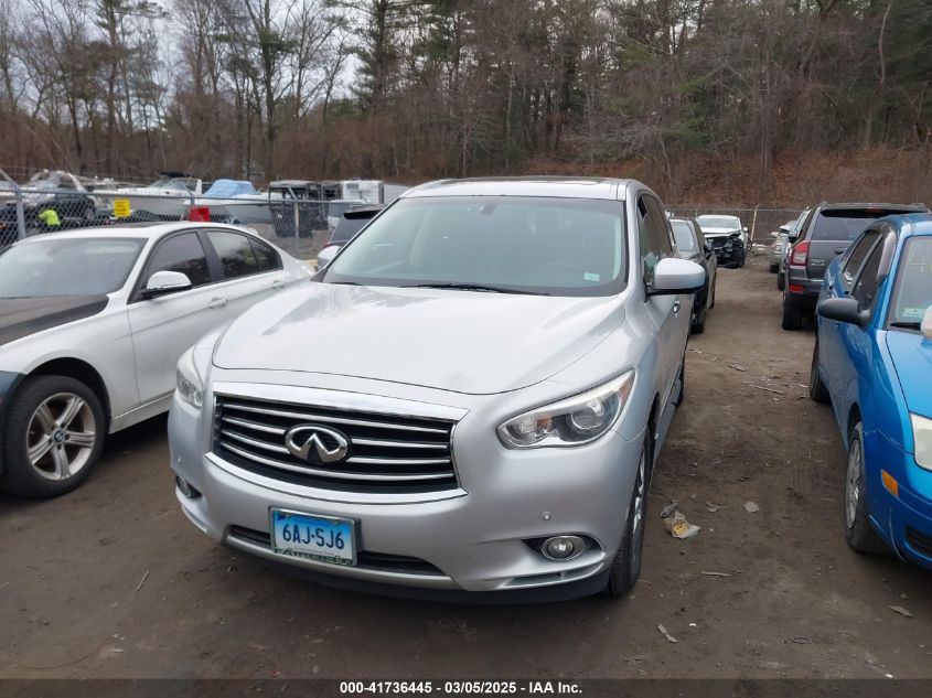 2013 Infiniti Jx35 VIN: 5N1AL0MM8DC305237 Lot: 41736445