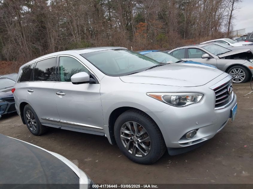 2013 Infiniti Jx35 VIN: 5N1AL0MM8DC305237 Lot: 41736445