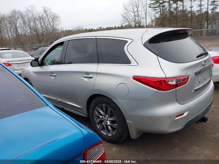 2013 Infiniti Jx35 VIN: 5N1AL0MM8DC305237 Lot: 41736445