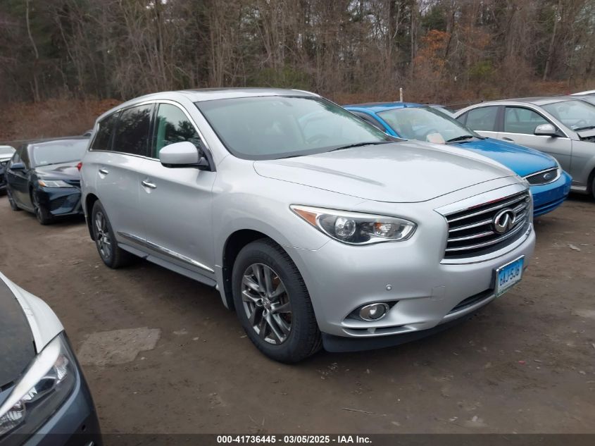 2013 Infiniti Jx35 VIN: 5N1AL0MM8DC305237 Lot: 41736445