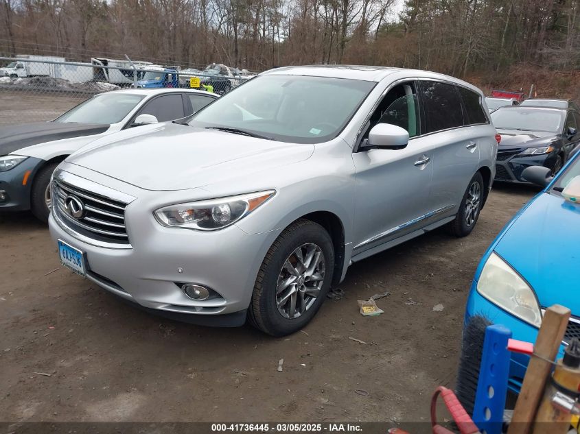 2013 Infiniti Jx35 VIN: 5N1AL0MM8DC305237 Lot: 41736445