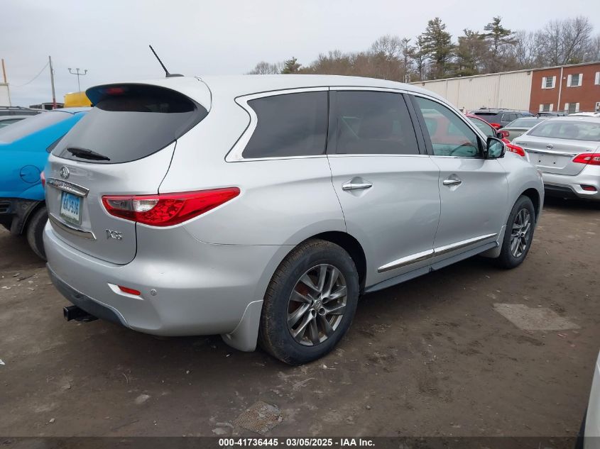 2013 Infiniti Jx35 VIN: 5N1AL0MM8DC305237 Lot: 41736445