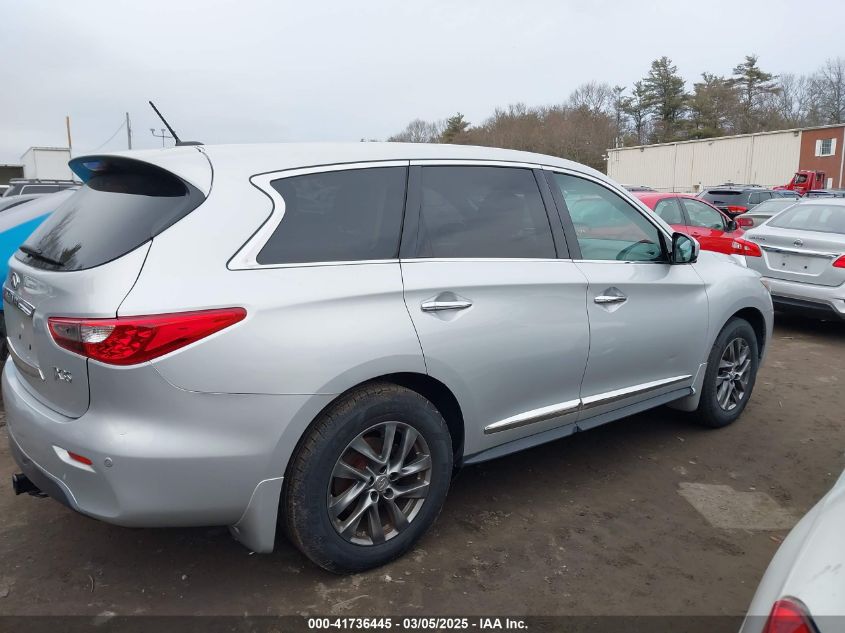 2013 Infiniti Jx35 VIN: 5N1AL0MM8DC305237 Lot: 41736445