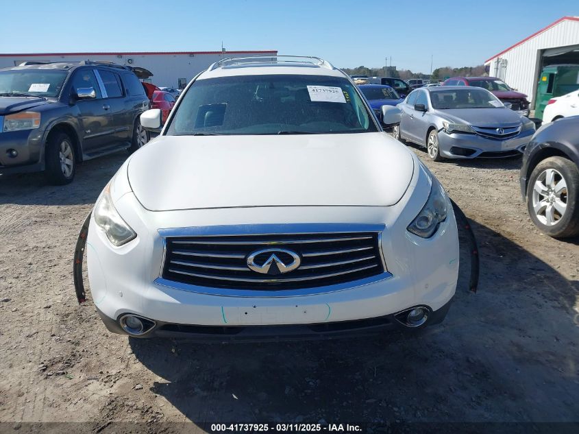 2012 Infiniti Fx35 VIN: JN8AS1MU8CM121930 Lot: 41737925