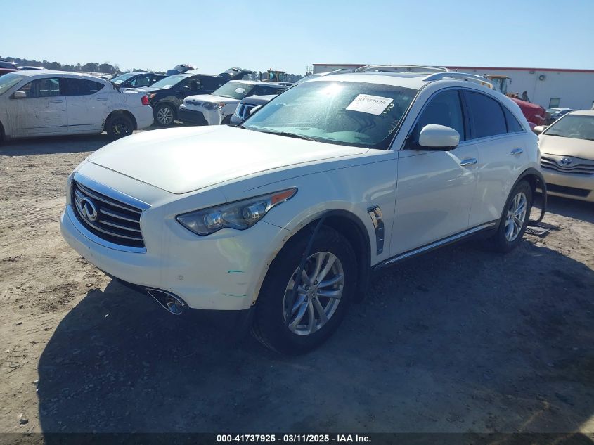 2012 Infiniti Fx35 VIN: JN8AS1MU8CM121930 Lot: 41737925