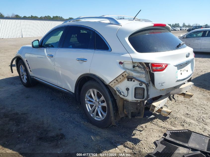 2012 Infiniti Fx35 VIN: JN8AS1MU8CM121930 Lot: 41737925