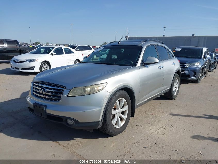 2004 Infiniti Fx35 VIN: JNRAS08U14X106993 Lot: 41738006