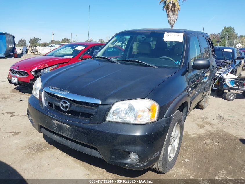 2006 Mazda Tribute I VIN: 4F2YZ02Z86KM27315 Lot: 41739244