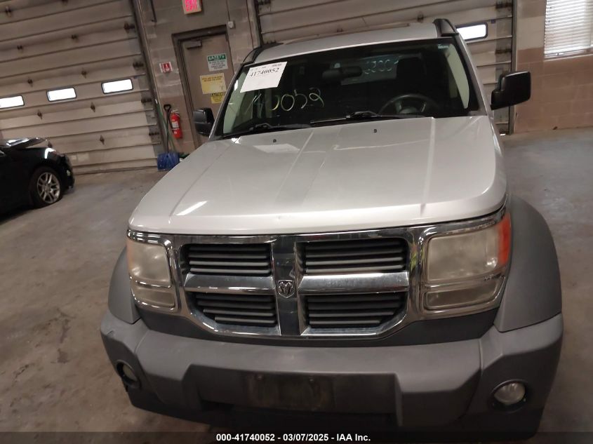 2007 Dodge Nitro Sxt VIN: 1D8GU28K47W569317 Lot: 41740052