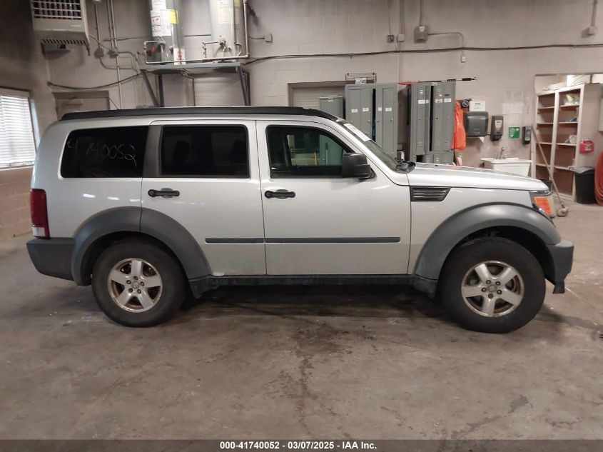 2007 Dodge Nitro Sxt VIN: 1D8GU28K47W569317 Lot: 41740052