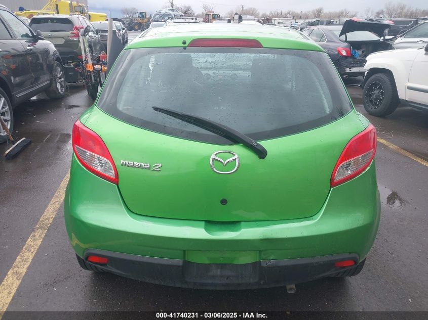 2011 Mazda Mazda2 Sport VIN: JM1DE1HY9B0107408 Lot: 41740231